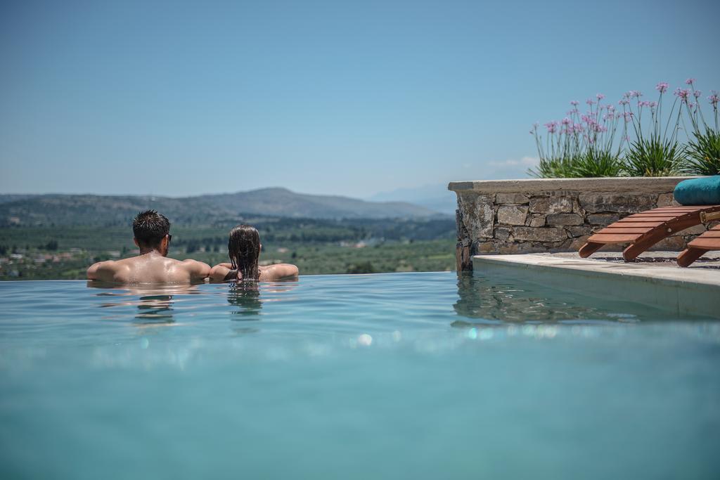 Listen To Nature In A Renovated Traditional Hilltop Villa Liodosifis With Heated Pool Paidhokhorion 客房 照片